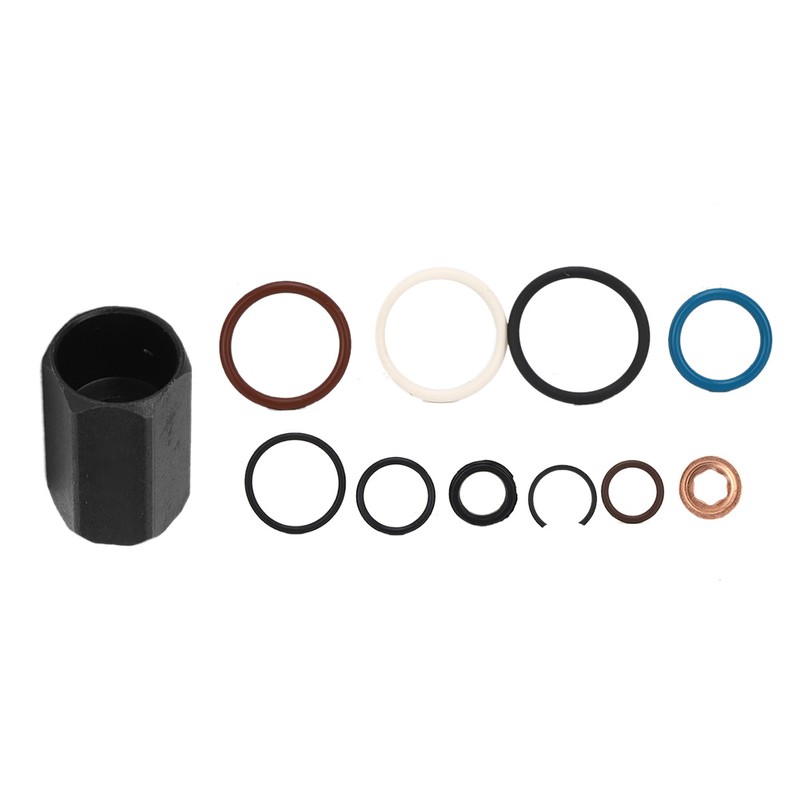 Diesel Rail Leak Repair Kit Tool O Rings &amp; Injector