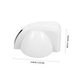 BESPORTBLE 10pcs Chicken Head Knobs for Guitar Potentiometer Control Adjustable Volume Tone Caps for Amplifiers Effect Pedals Versatile Design White and Black