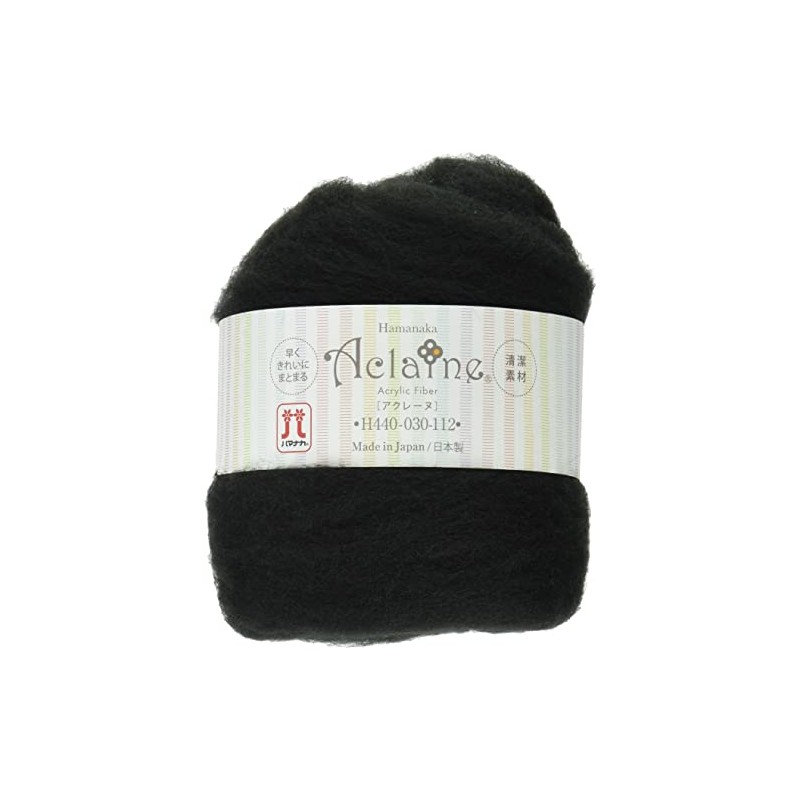 Hamanaka H440-030-112 Aclaine 30G Pack, Black