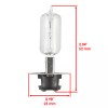 Caltric 2X LH RH Headlight Socket and Bulb for Yamaha