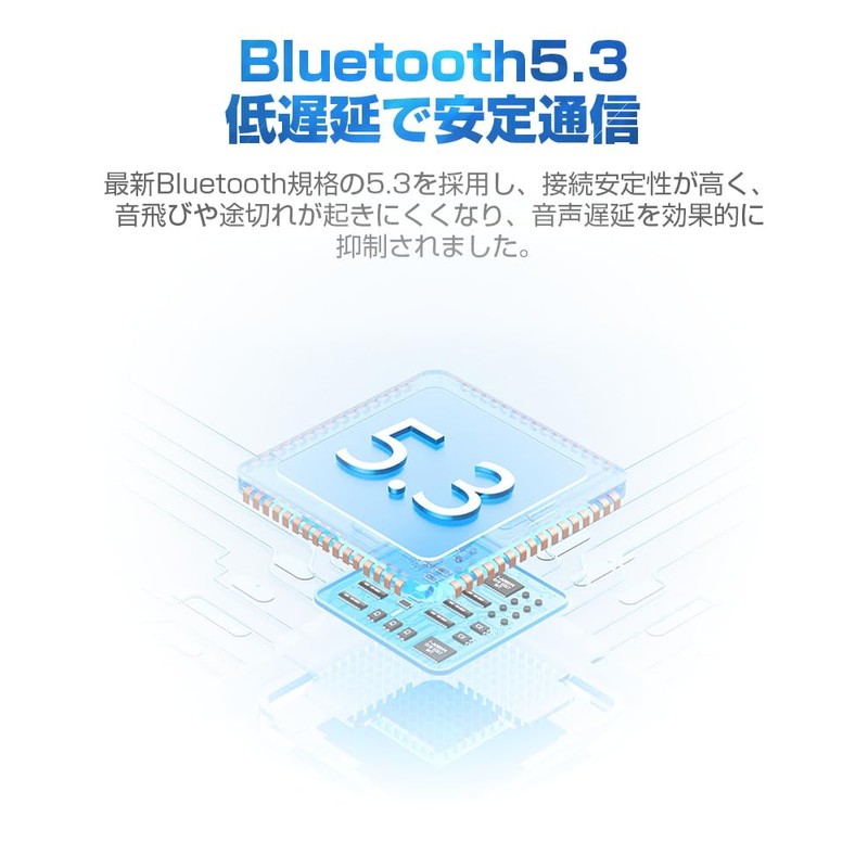 Bluetooth Headset, Single Earphone, 2024 Masterpiece, Bluetooth 5.3, Bluetooth Earphones,
