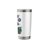 Cosmic Holiday Adventure: Festive Space Explorer Wear Stainless Steel Insulated