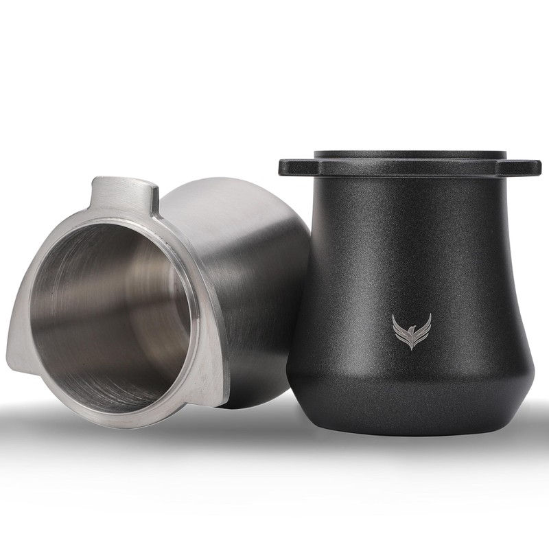 KNODOS 54mm Coffee Bean Dosing Cup Stainless Steel Espresso Dose