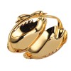 Double Fruit Plate Zinc Alloy Dual Fruit Tray Decorative Fruit