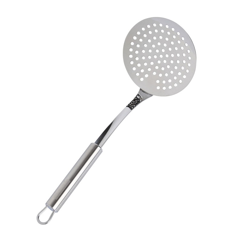 Restaurantware-German Standard Kitchen Skimmer Spoon, 1 Heavy-Duty Strainer Spoon -
