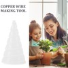 Sosoport 2pcs Wire Antenna Jig for Electroculture Gardening Coil Winding