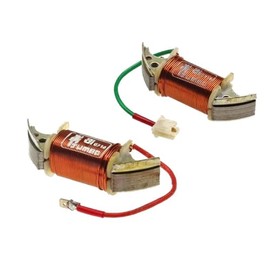 Light Coil & Ignition Coil Fits Vespa Piaggio Ciao, Citta, Bravo, Si - Ignition & Light Supply - Replacement Coils for 50cc Moped - Easy Assembly