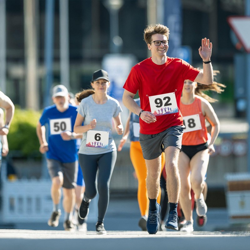 PATIKIL Tearproof Running Bib Numbers 7x4 Inch, 1-200 Waterproof Race