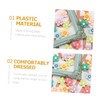 Beavorty 30pcs Mini Flowers for Hair Clips Craft Embellishments for