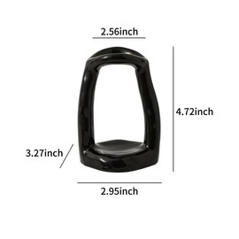 Handmade Ceramic Holder Stand for Toothbrushes, Makeup Brushes, and Pens - Minimalist Design for Bathroom Vanity and Countertops Decor (Black)