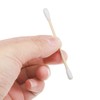 Hohopeti Dual-ended Cotton Swabs Count Long Bamboo Makeup Removal and