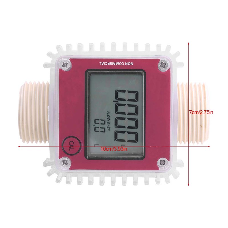 Turbine Flow Meter Turbine Meter, Chemical Flow Meter, LCD Display