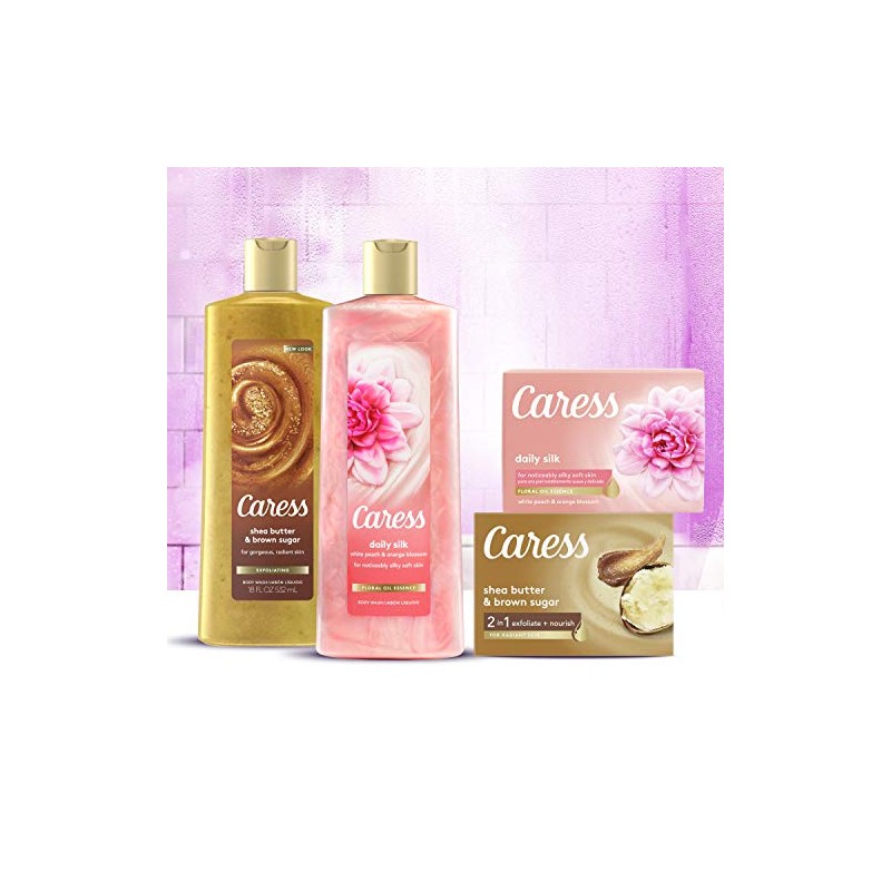 Caress Beauty Bar Soap For Noticeably Silky Soft Skin Daily