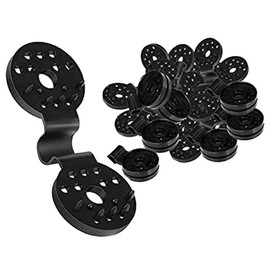 Lyaciomn 55 Piece Shade Cloth Heavy Duty Lock Grip Tarp Clips Heavy Duty Lock Grip Shade Cloth Clips Heavy Duty