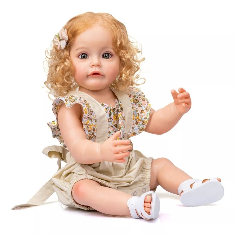 Nayumi 56cm Bebé Reborn Muñeca Silicona De Cuerpo Completo Realista