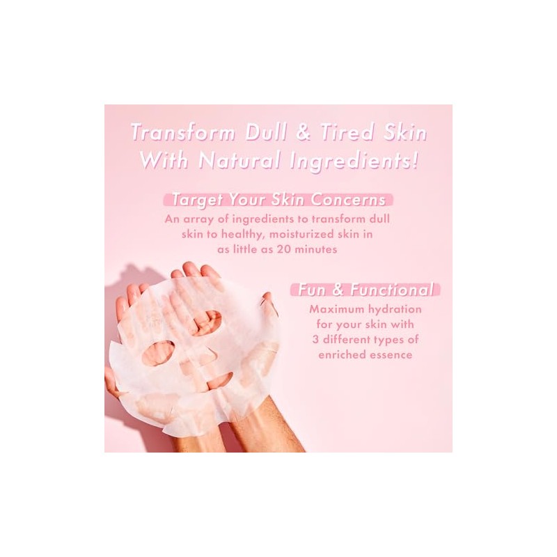 TONYMOLY I’m Cherry Blossom Sheet Mask – Korean Hydrating &