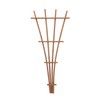 Panacea 83737 48" Brown Wood Fan Trellis