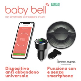 Baby Bell Plus 100% Universal Expandable Car Seat - Works without Smartphone