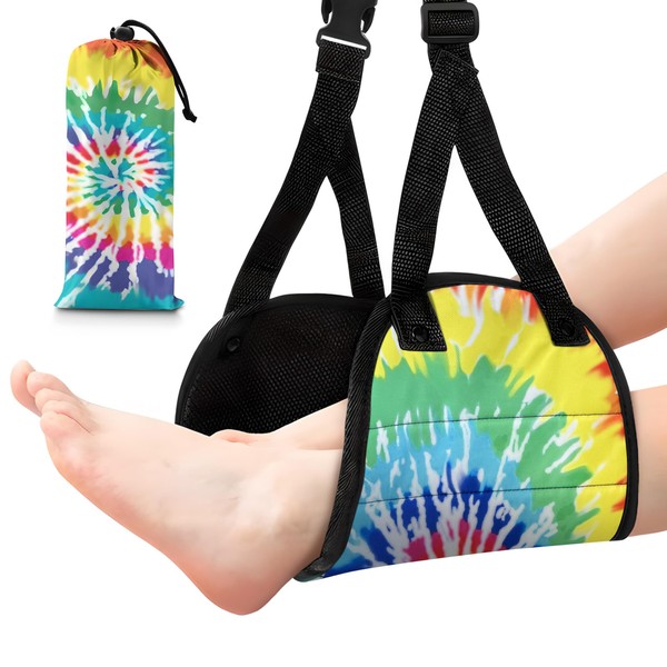 Airplane Foot Hammock, Ultimate Comfort Footrest for Plane Travel, Airplane