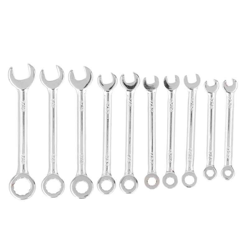 10PCS Wrench Set Chrome Vanadium Steel Flexible Mini Combination Wrench