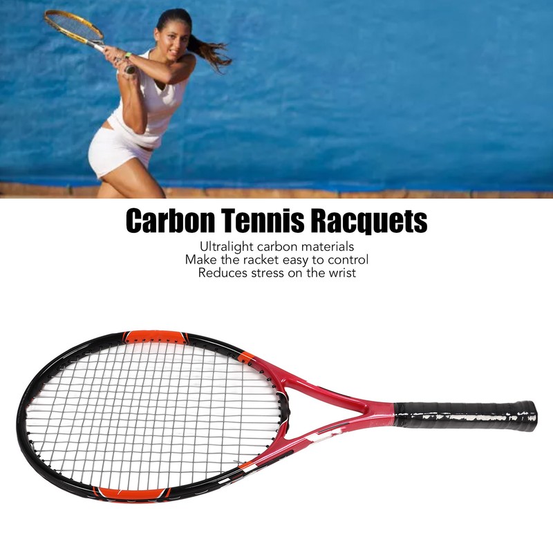 Carbon Tennis Racket Ultra Light Tennis Racquets for Training Competition