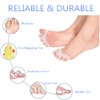 Zehenabscheider, Zehenglätter, für Korrektur überlappende Zehen, Hammerzehen, Plantarfasziitis, Krallenzehen, Hallux