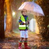 Unittype 10 Pcs Kids Safety Vest Bulk High Visibility Reflective