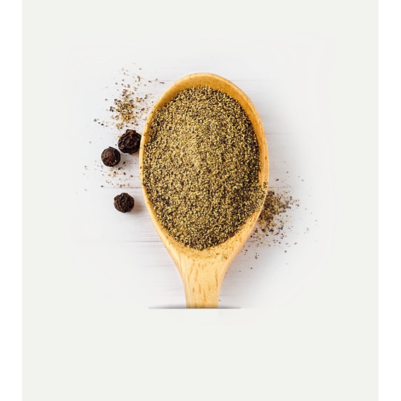 Lebensbaum Black Pepper, Organic Spice from India, Black Pepper with