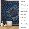 Furnishful Finesse Mandala Peacock Tapestry Boho Wall Hanging Tapestries Indian