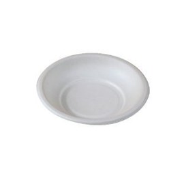 Disposable Paper Plates, Eco and Fashionable, E-Mold Mini Plates, 3.9 inches (9.9 cm), P019, Pack of 100