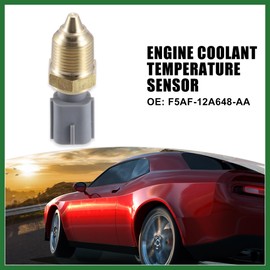 Motoforti F5AF-12A648-AA Engine Coolant Temperature Sensor Temp Sender for Ford F-350 Super Duty 1999-2003 for Ford F-350 Super Duty 2011-2012 Long-lasting