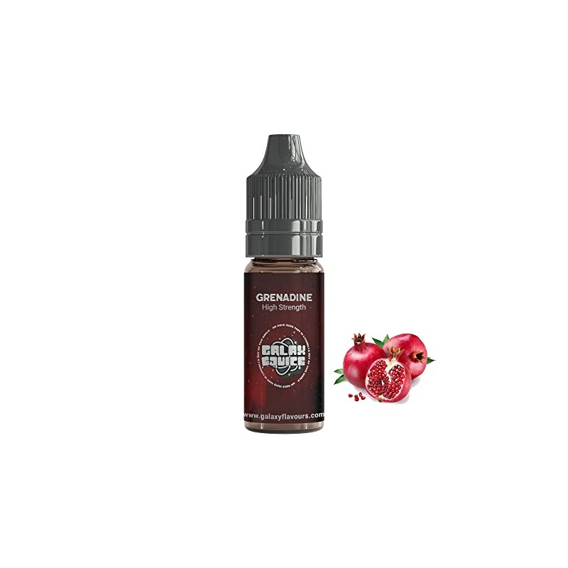 Grenadine High Strength Food Flavouring - 230+ Flavours -10ml Bottle.