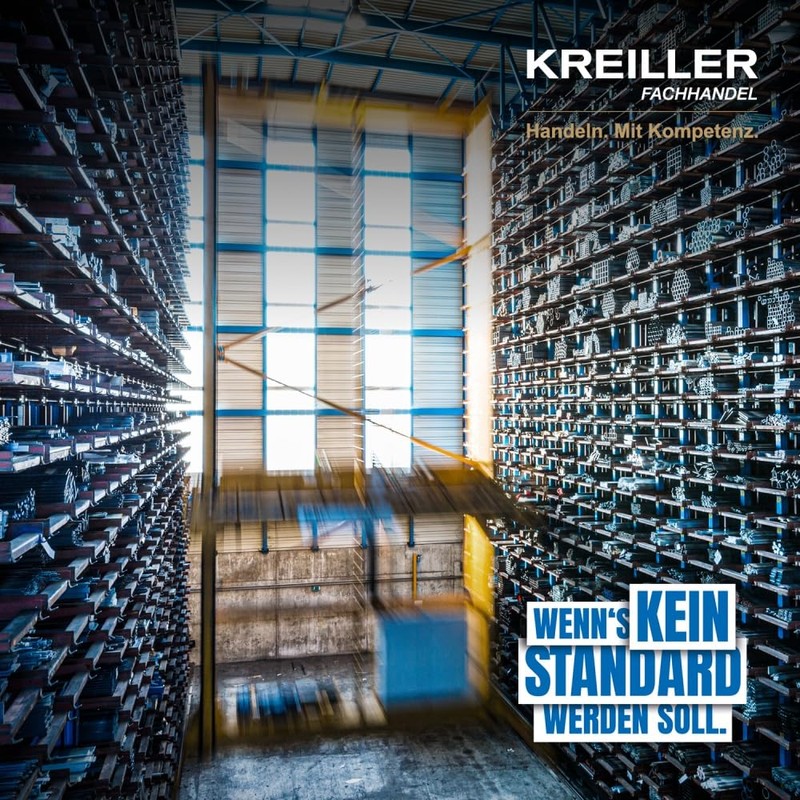 KREILLER Steel T Profile T-Steel Round Edge Material Type Steel