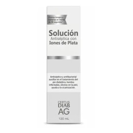 Certus Diab Ag 120ml: Antiséptico Y Cicatrizante