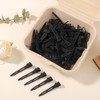 Choicbaby 40 PCS Black Hair Clips Metal Duckbill Clip 2.2
