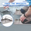 Gdrasuya10 Concrete Knee Boards Slider Knee Boards Stainless Steel Kneeboards