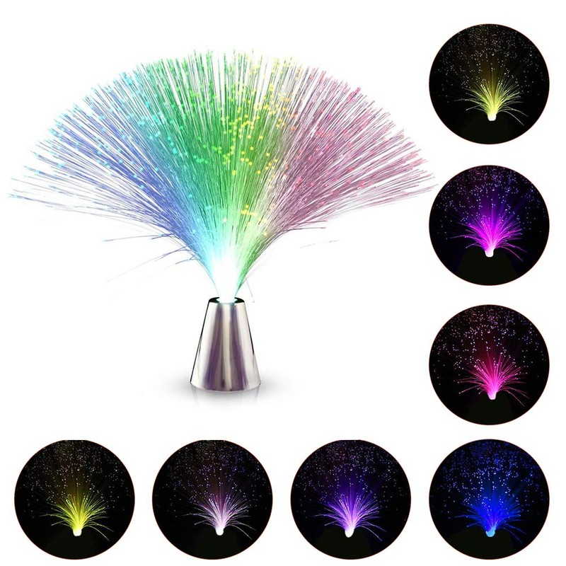 NIVNI Romantic Fibre Optic Light, Color Changing LED Fiber Optic