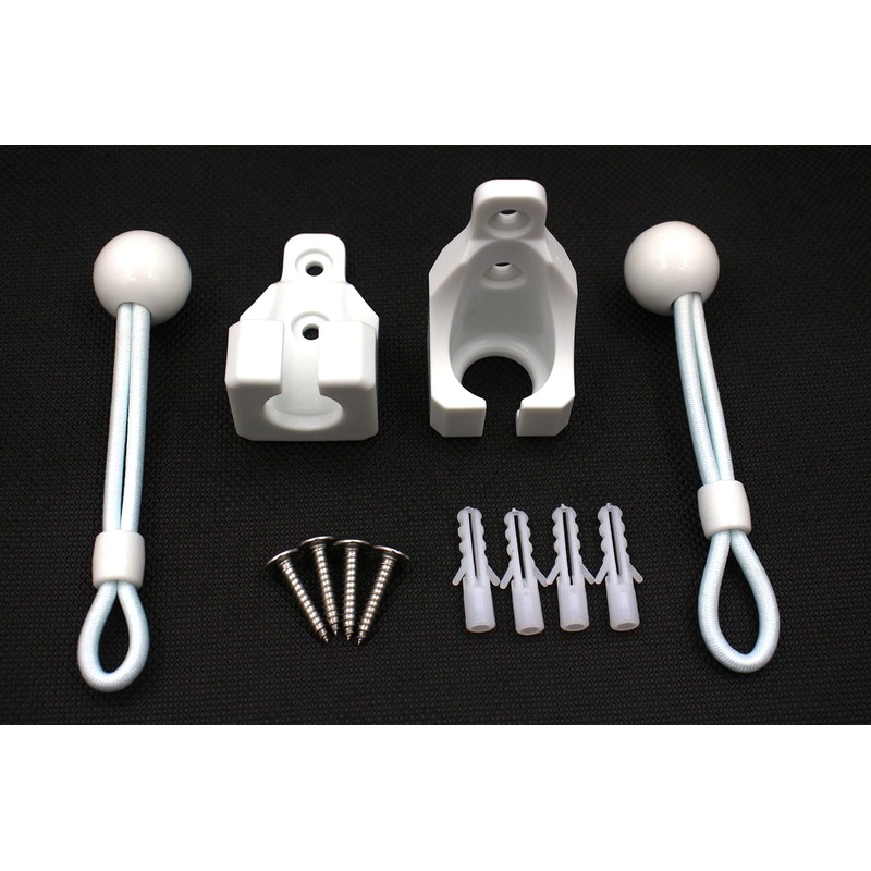 Blinds & Shades Square Bungee Cords Tie Down Conversion Kit