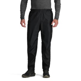 Outdoor Research Men's Helium Rain Pants | Waterproof, Windproof, Breathable, Lightweight, Durable, Standard Fit Black