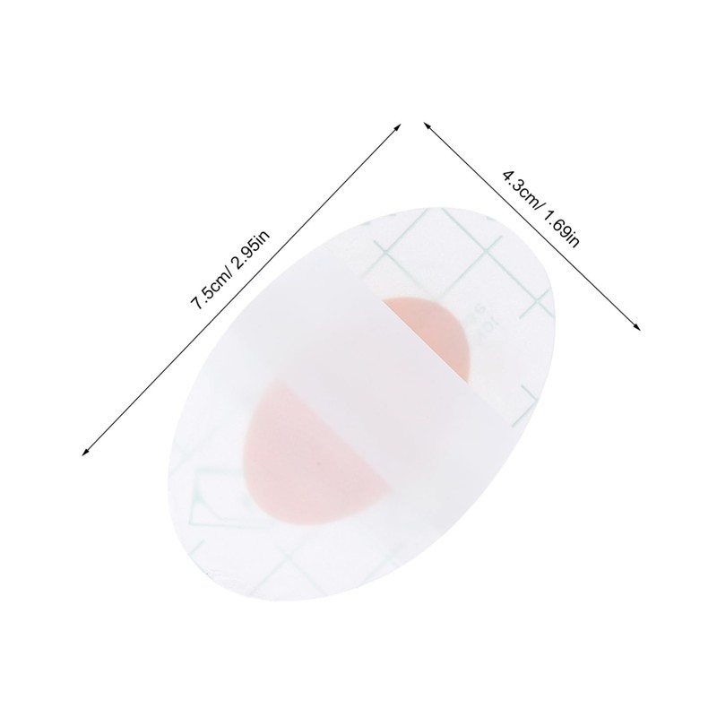 Mikinona 100pcs Ear Covers for Soft PU Film Ear Protection