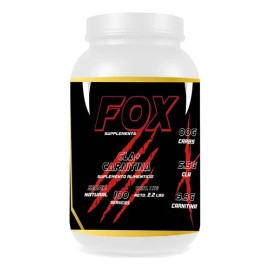 Suplemento En Polvo Fox Suplements Cla  Carnitina Sabor Natural X 1kg                                                                                 