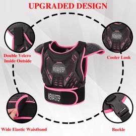 Kids' Dirt Bike Armor - Motocross Protective Gear with Chest Protector, Knee & Elbow Pads for Cycling & Off-Road Riding