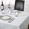 Emma Barclay Chequers - Jacquard Table Cloth in White -