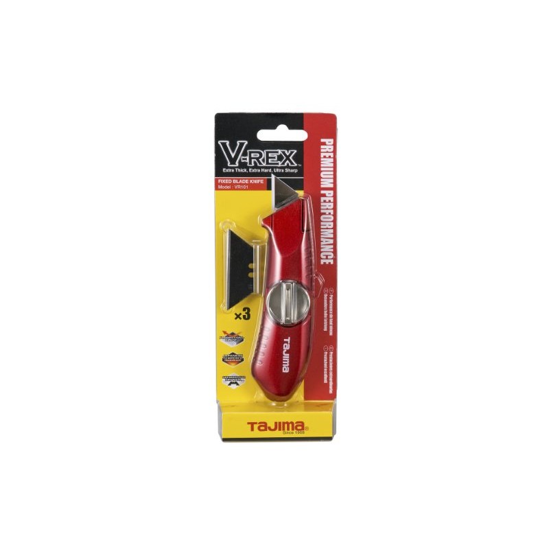 TAJIMA Utility Knife - VR-Series Box Cutter with Fixed Blade