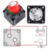 Nilight 2 Pack Battery Switch 12V 24V 48V 275A On/Off