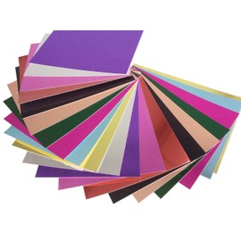 CAICXI 20 sheets Premium Mirror foil Board Sparkling Assorted Colors Card stock Reflective, Shiny Poster Board 8.5 x 11 inches 250GSM Use For Scrapbooking Paper Cutting Bending Or Shaping, White