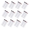 Outanaya 12sheets Eyebrow Stickers Imitation Eyebrow for Natural Look Easy