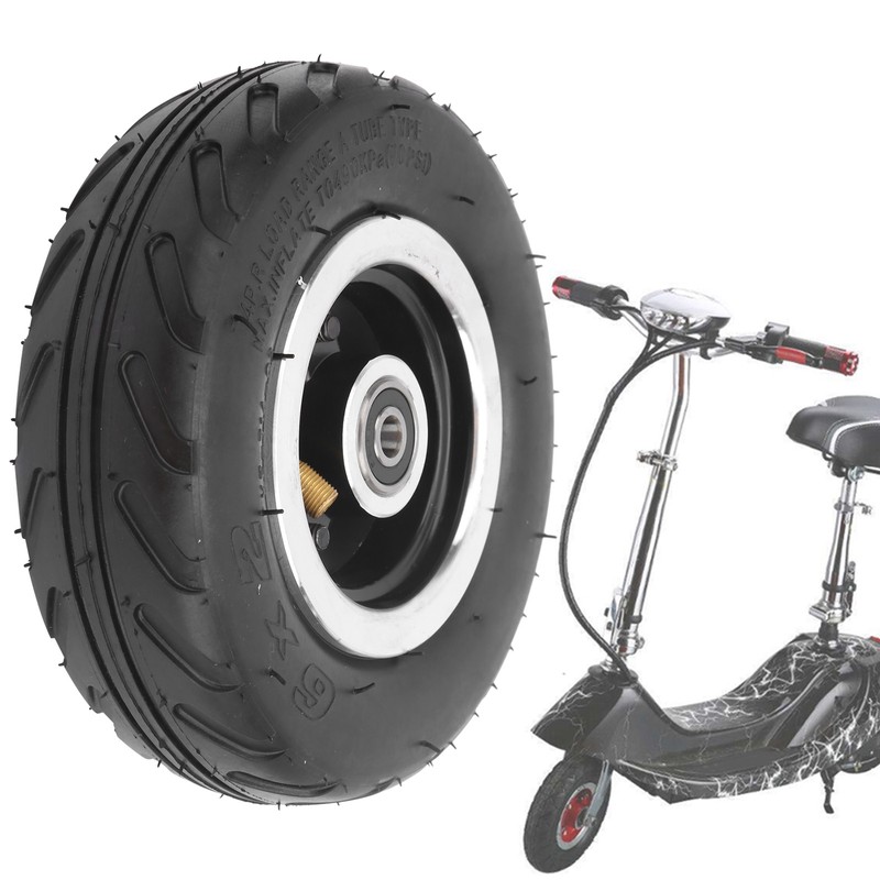 6x2 Pneumatic Wheel Inflatable Air Tire with Aluminum Alloy Hub