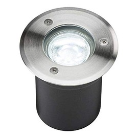 Knightsbridge Recessed Ground Light, 304, 3 W, Stainless Steel