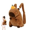 MeYuxg Capybara Backpack, 30 cm Capybara Cuddly Toy Backpacks, Cute
